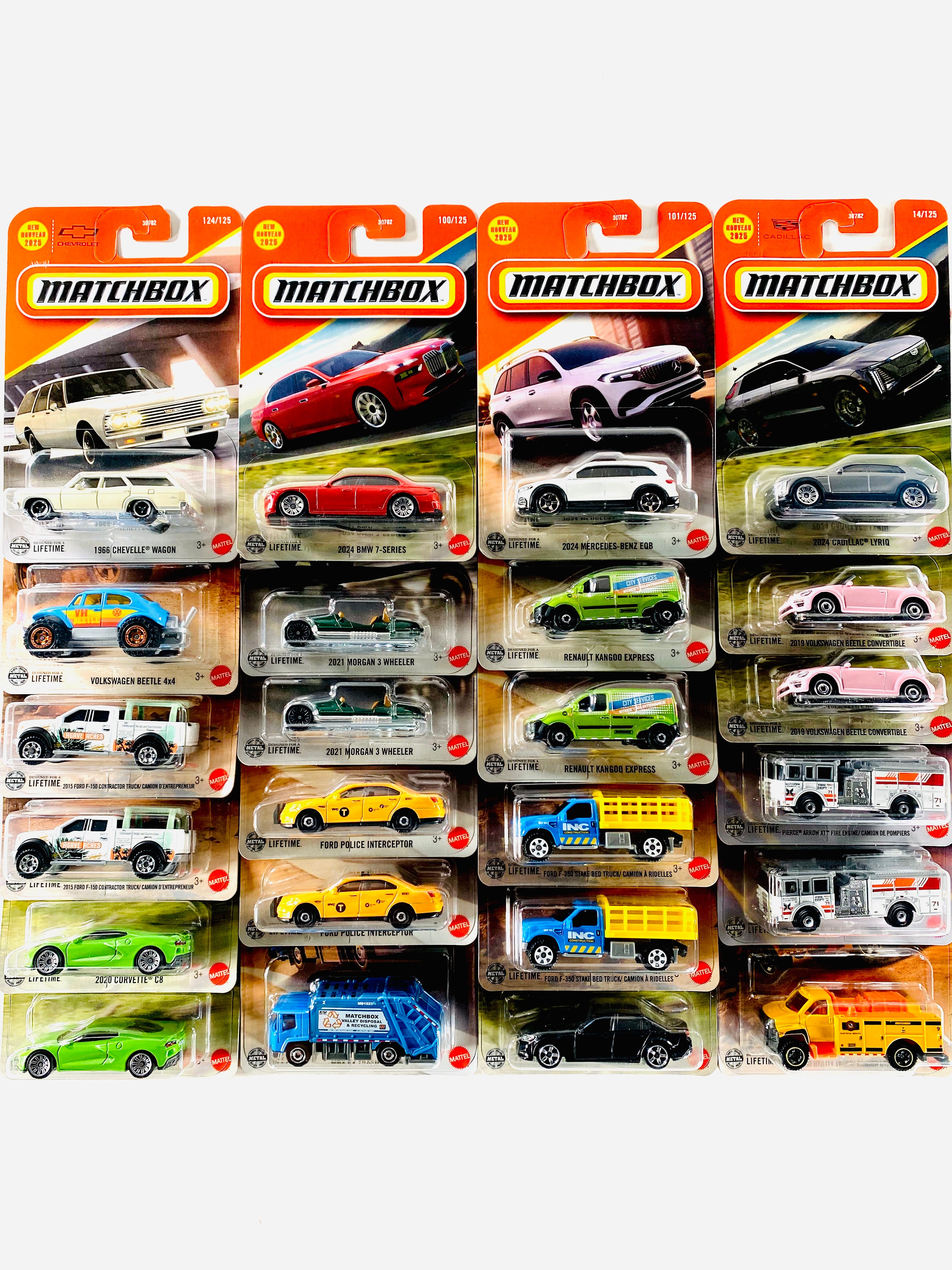 Matchbox 2025 Basic Factory Sealed Case G (24 Cars)