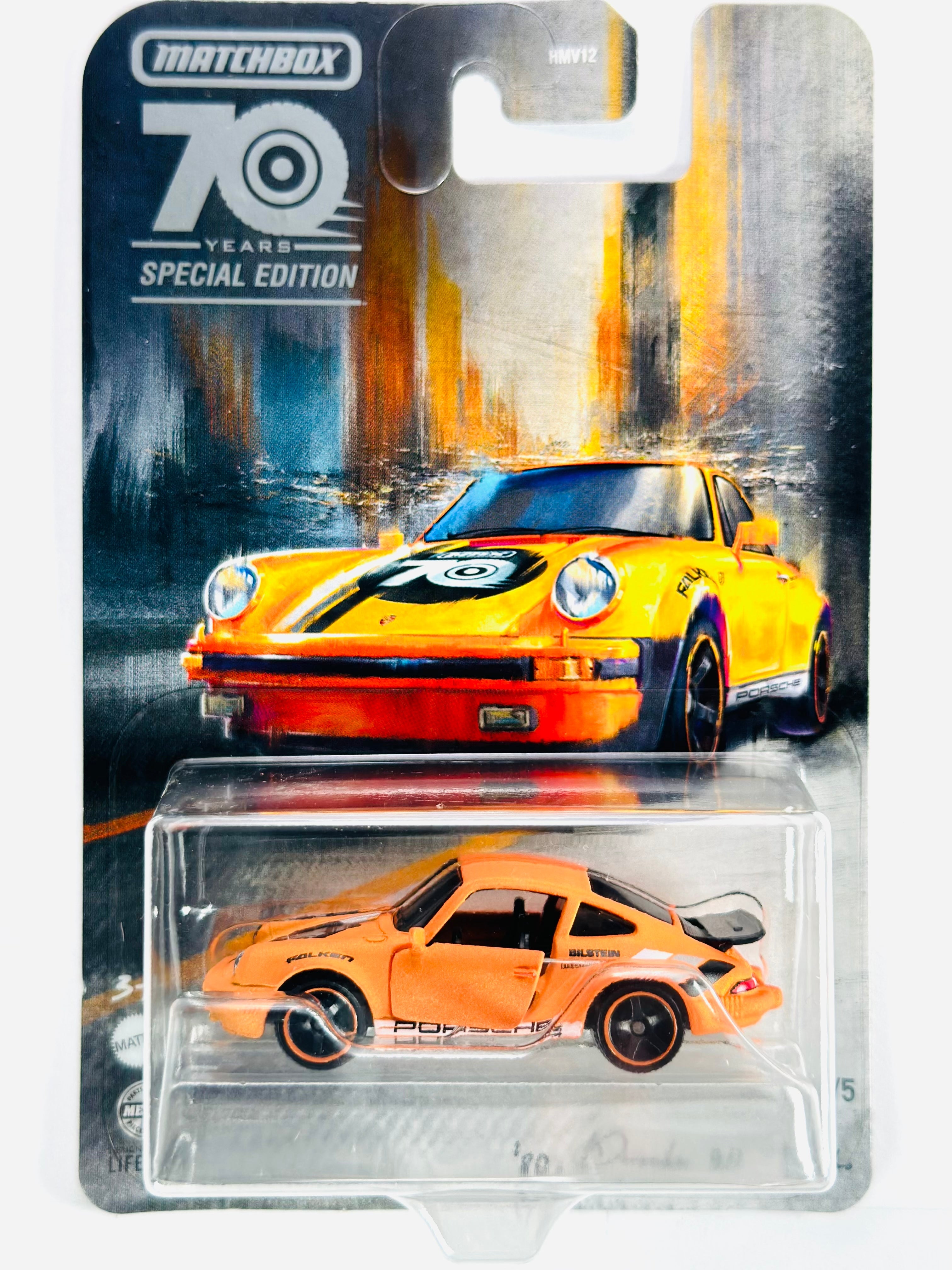 Matchbox 2023 70th Anniversary Special Edition Moving Parts Case A '80 Porsche 911 Turbo