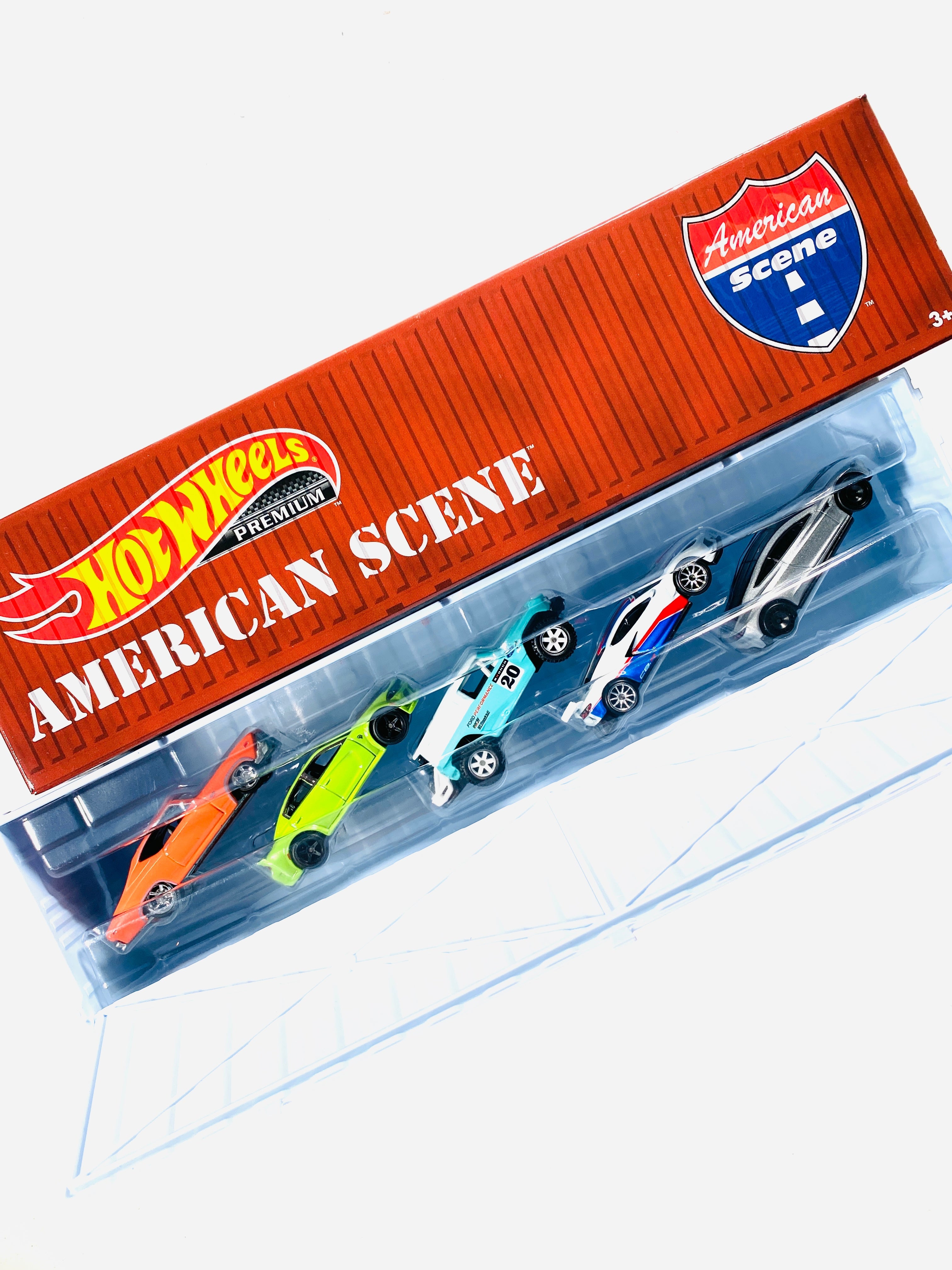 Hot Wheels 2022 Car Culture American Scene Container Bundle (Set of 5 Cars)