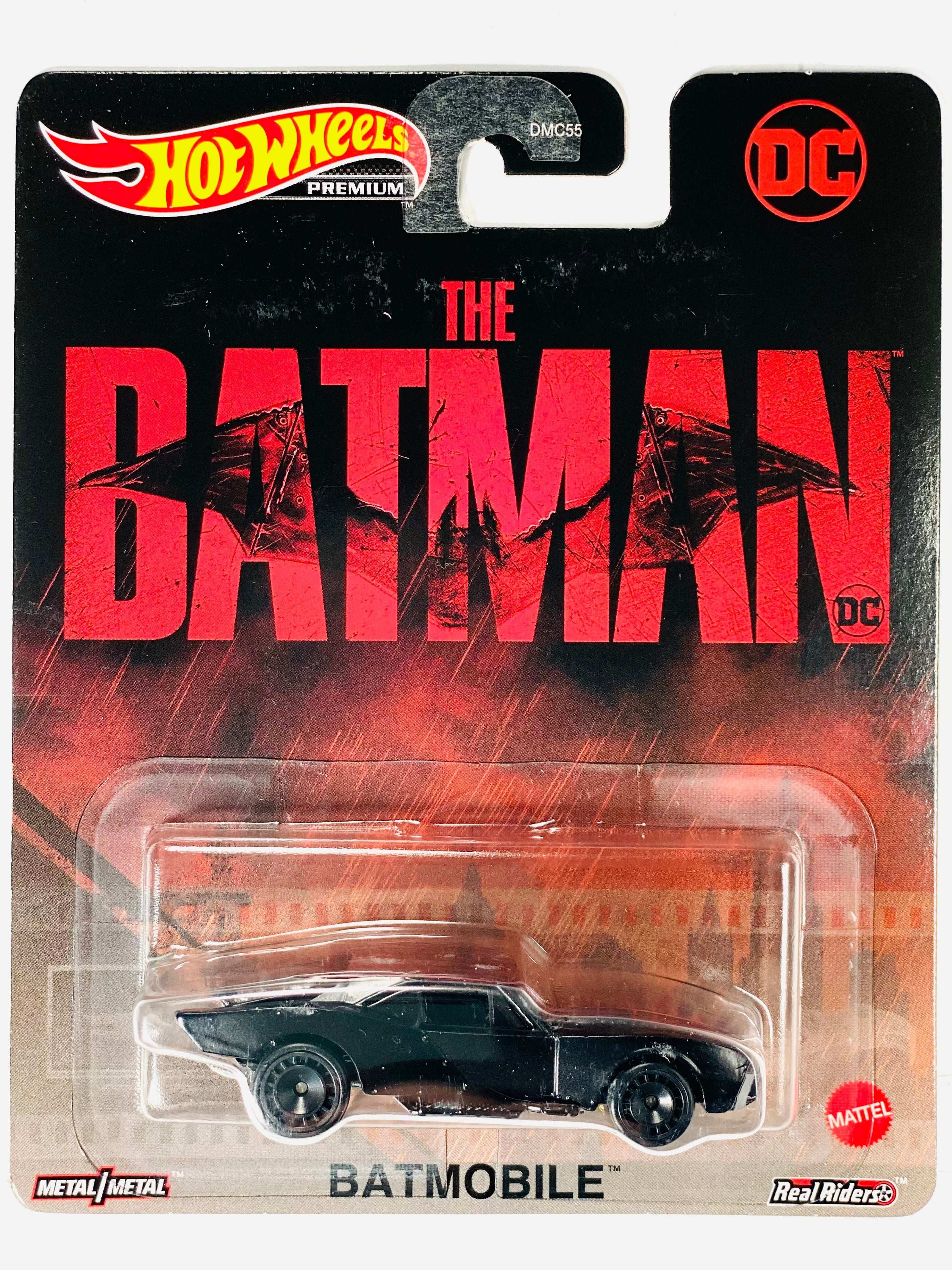 Hot Wheels 2023 Retro Entertainment Case N the Batman DC Batmobile - Damaged Card/Blister