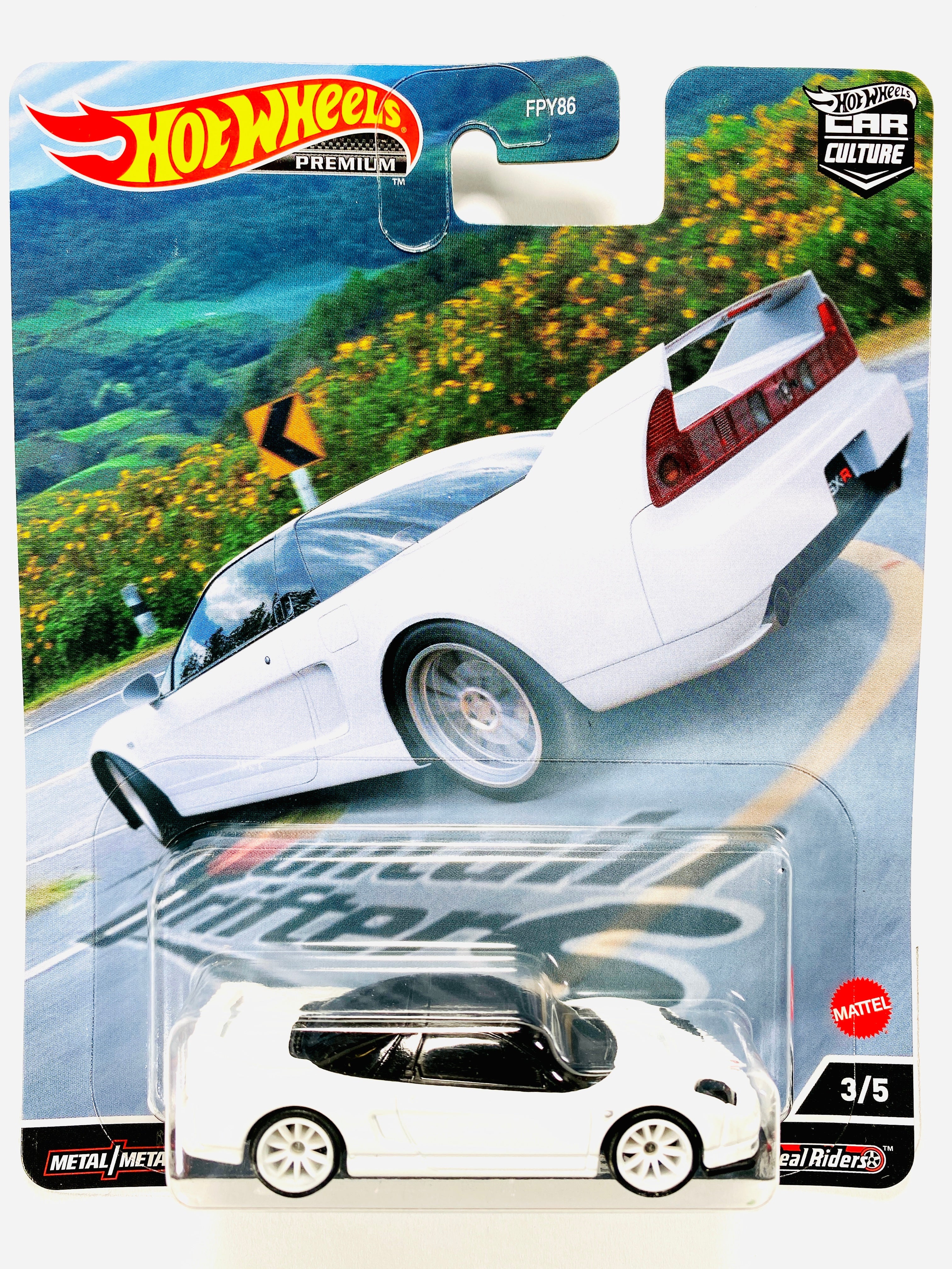 Hot Wheels 2022 Car Culture Mountain Drifters '03 Honda NSX Type-R - Damaged Card