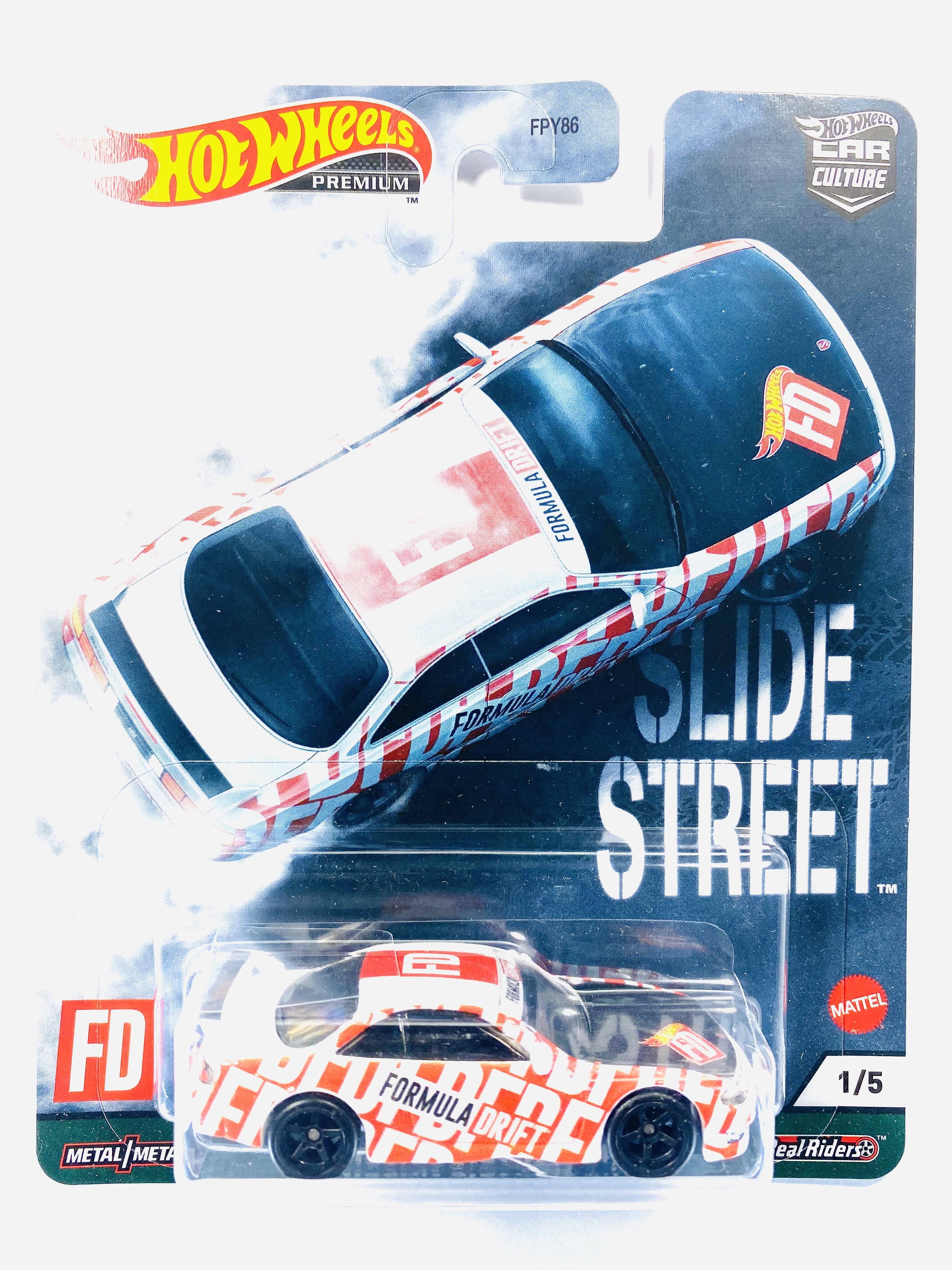 Hot Wheels 2021 Car Culture Slide Street Formula Drift Nissan Silvia S14
