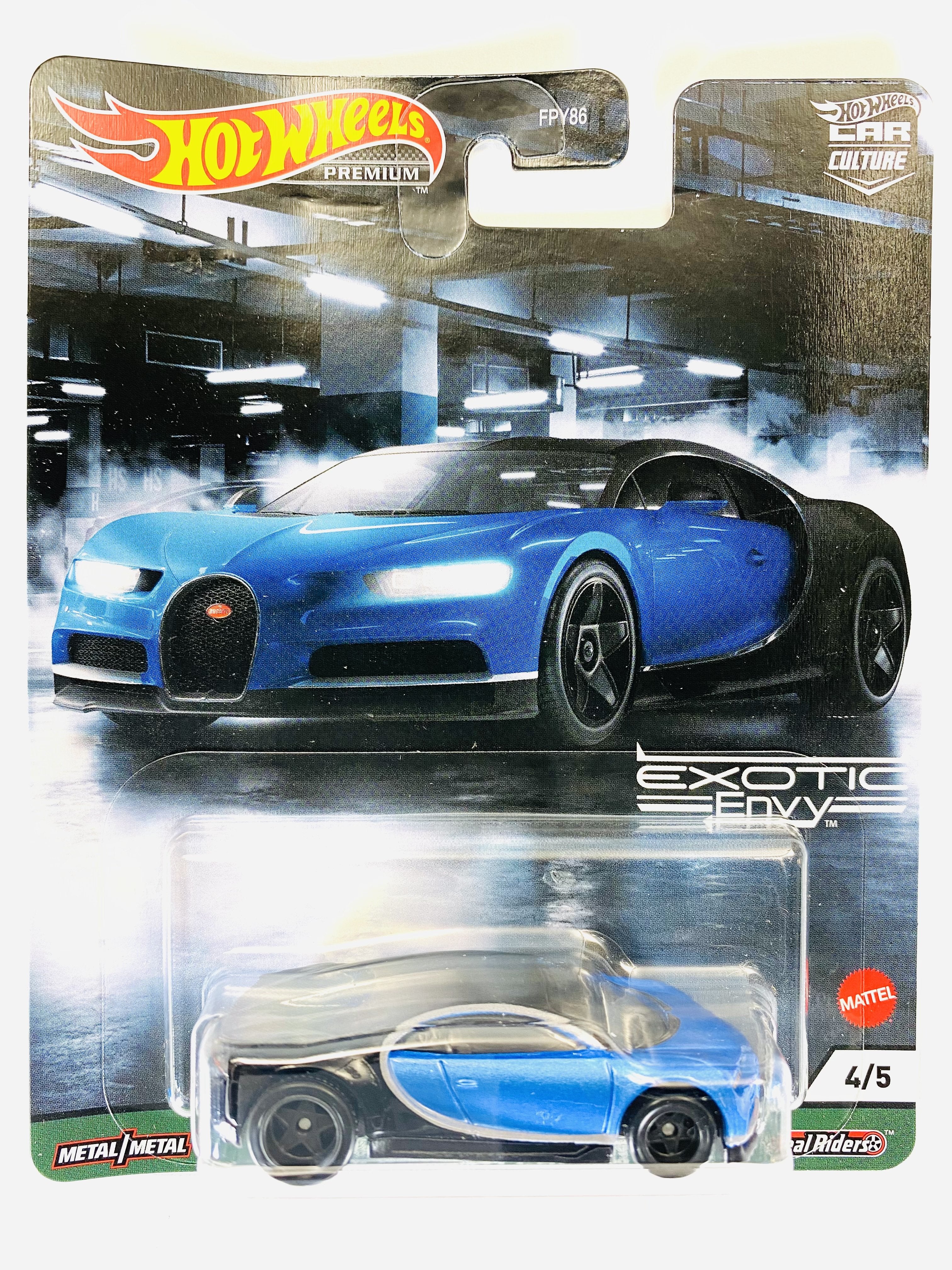 Hot Wheels 2021 Car Culture Exotic Envy '16 Bugatti Chiron