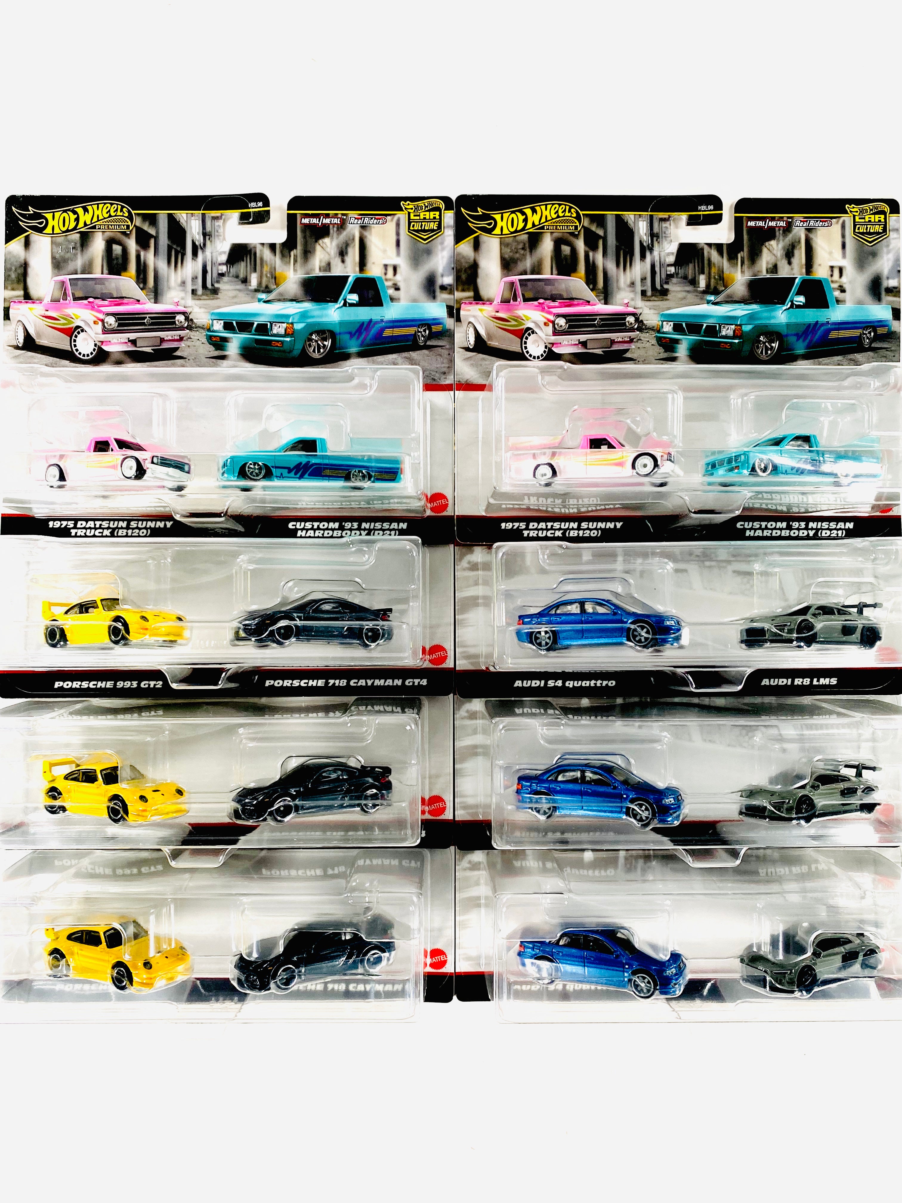 Hot Wheels 2024 Target Exclusive 2 Pack Factory Sealed Case P (8 Pieces)