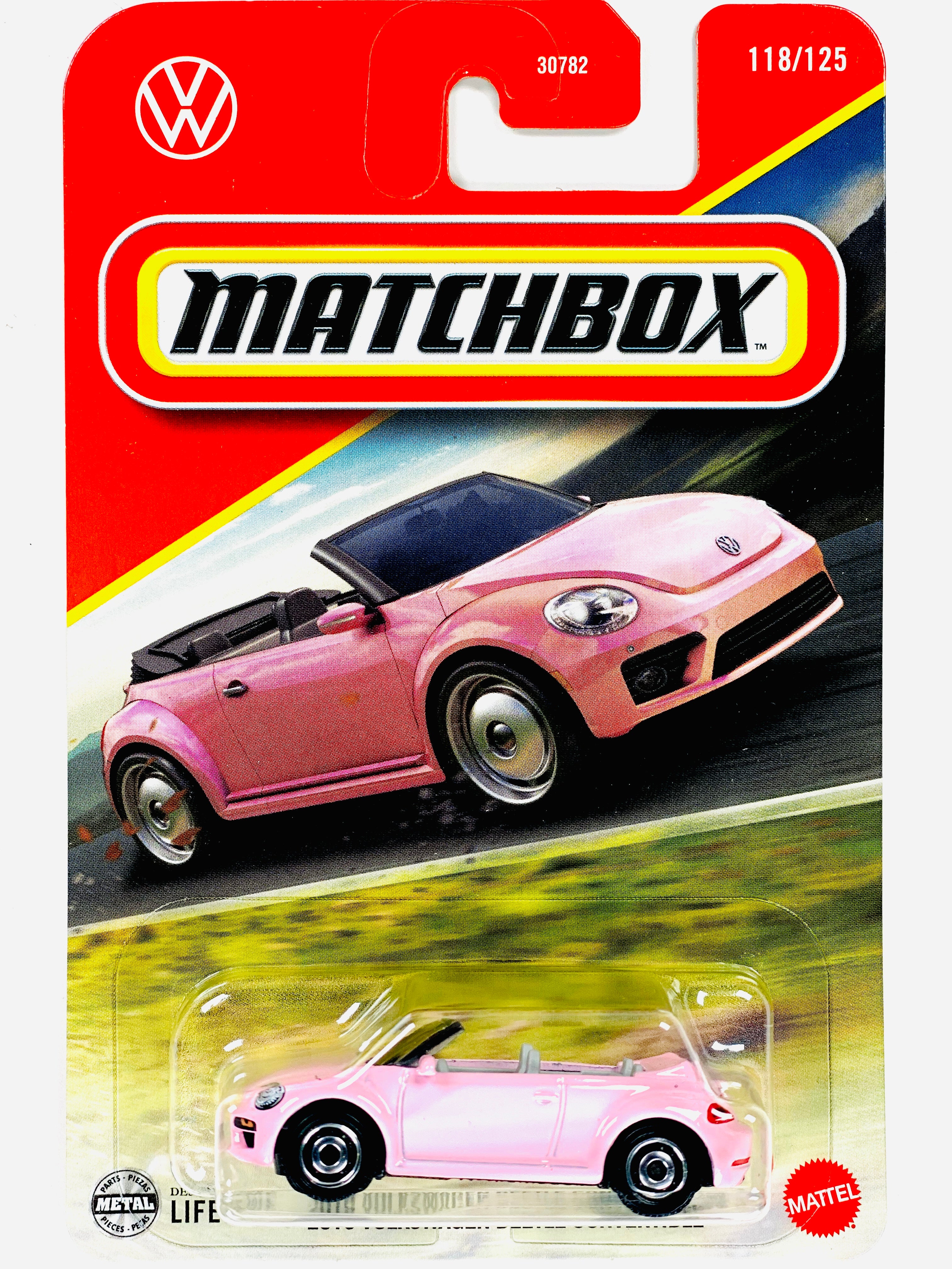 Matchbox 2025 Basic Case G 2019 Volkswagen Beetle Convertible