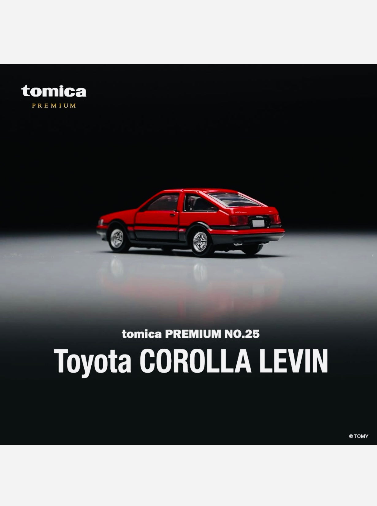 Tomica Toyota Corolla Levin Red #25