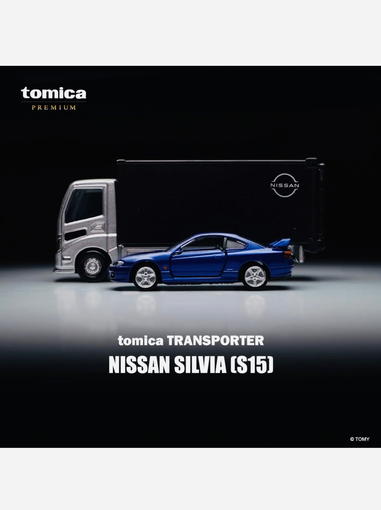 Tomica Premium PRM Transport Nissan Silvia (S15)