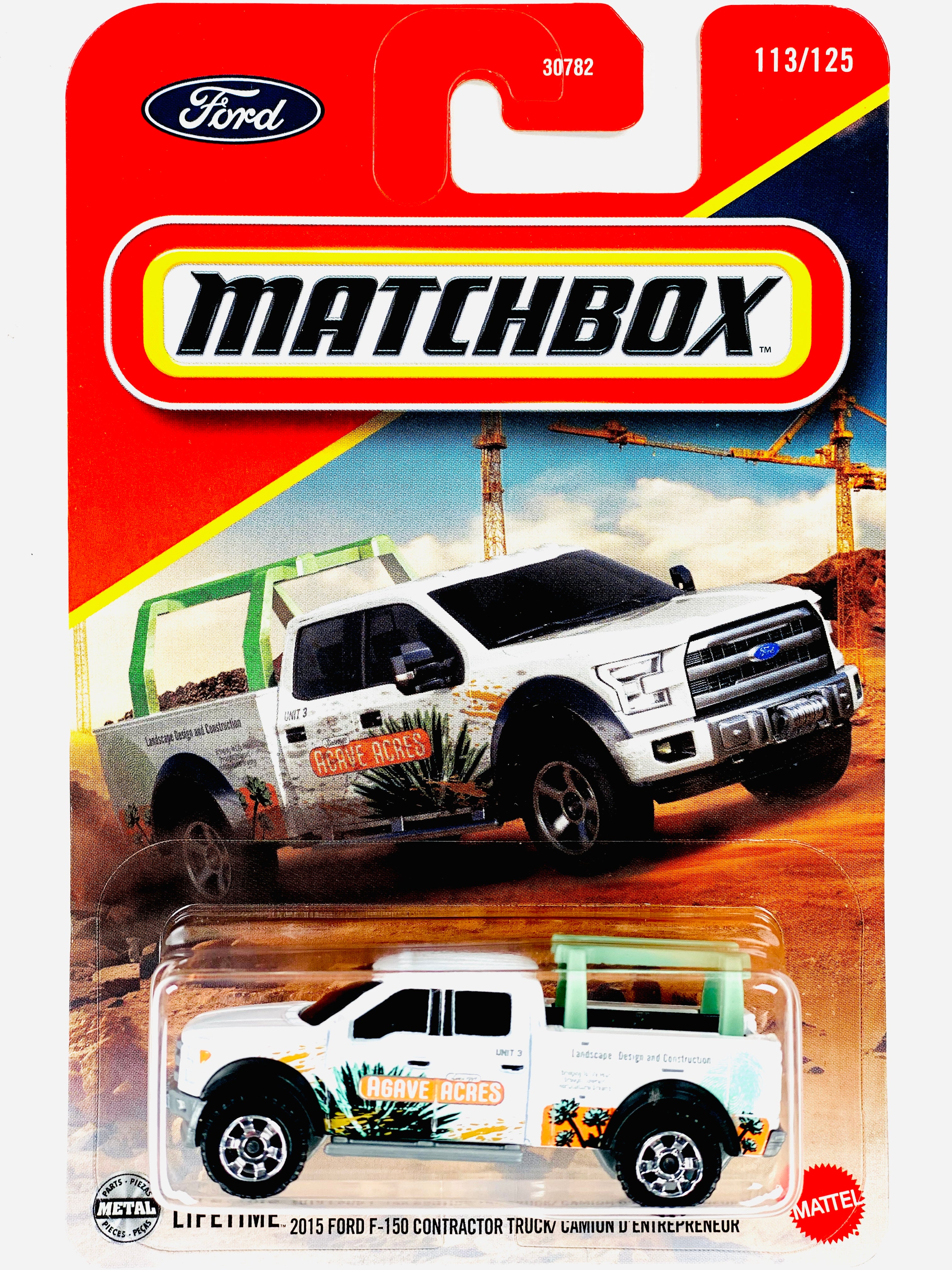 Matchbox 2025 Basic Case G 2015 Ford F-150 Contractor Truck