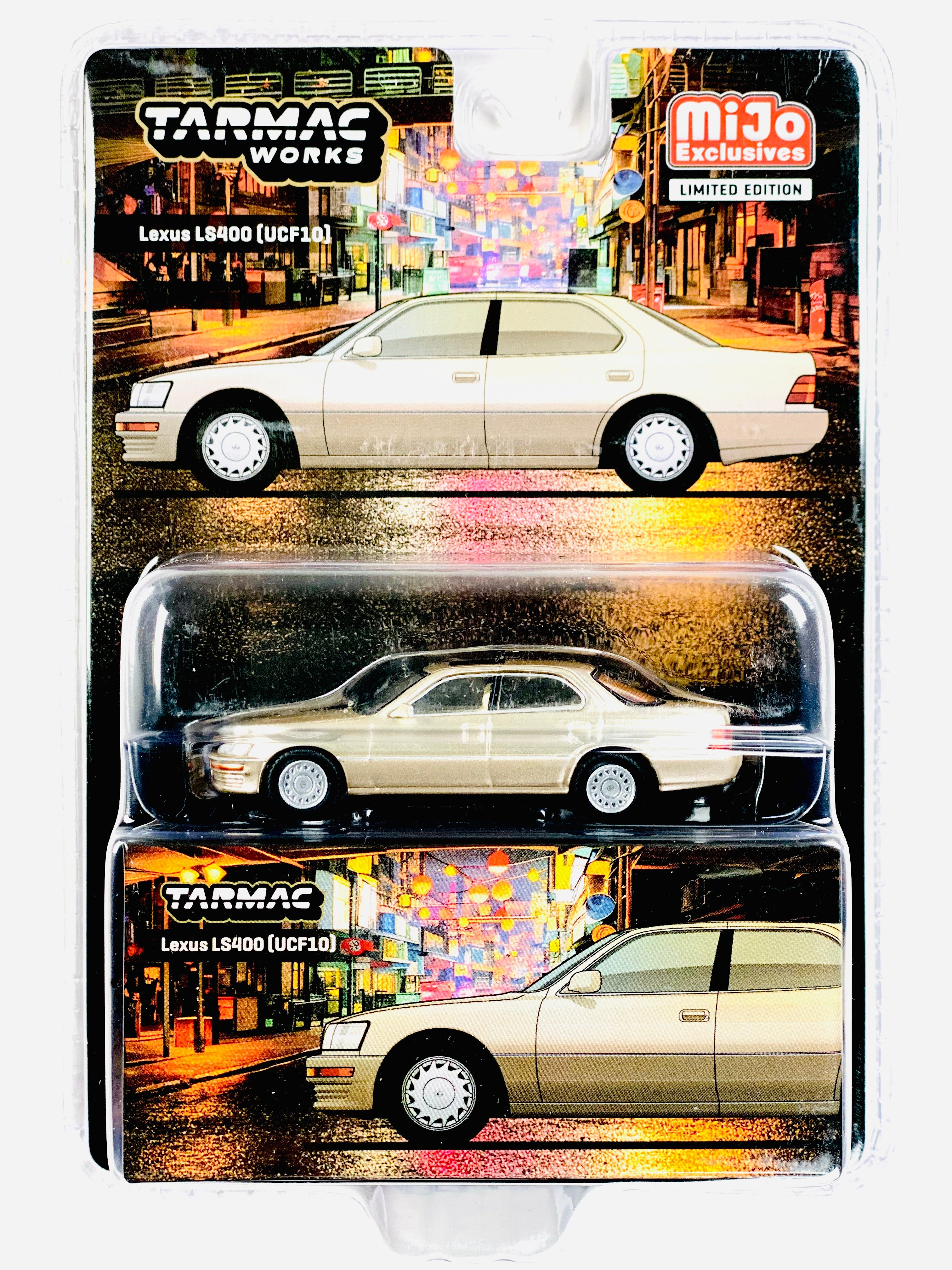 Tarmac Works Mijo Exclusives Global 64 Lexus LS400 Champagne Beige Metallic
