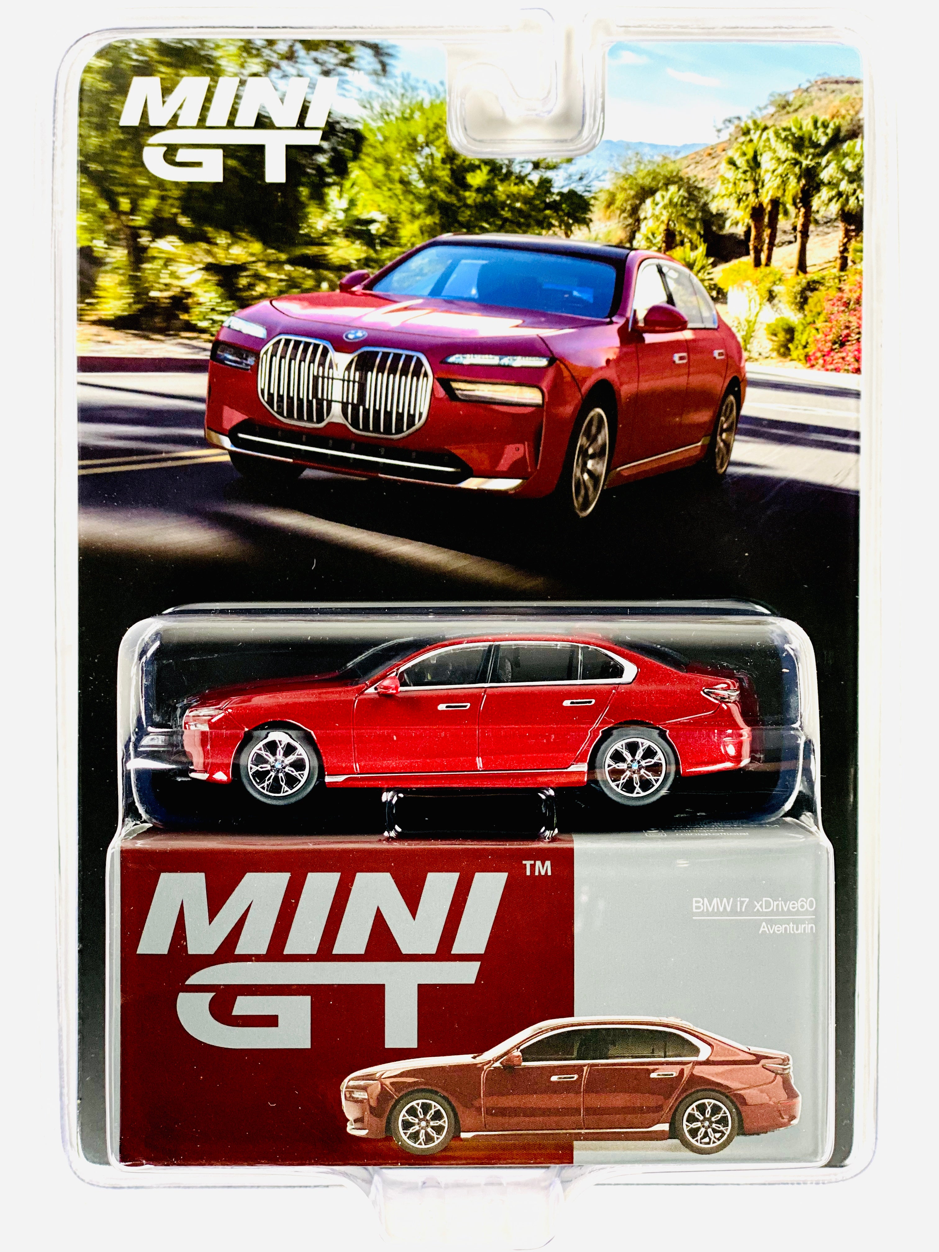 Mini GT Mijo Exclusive BMW i7 xDrive60 Aventurin #952