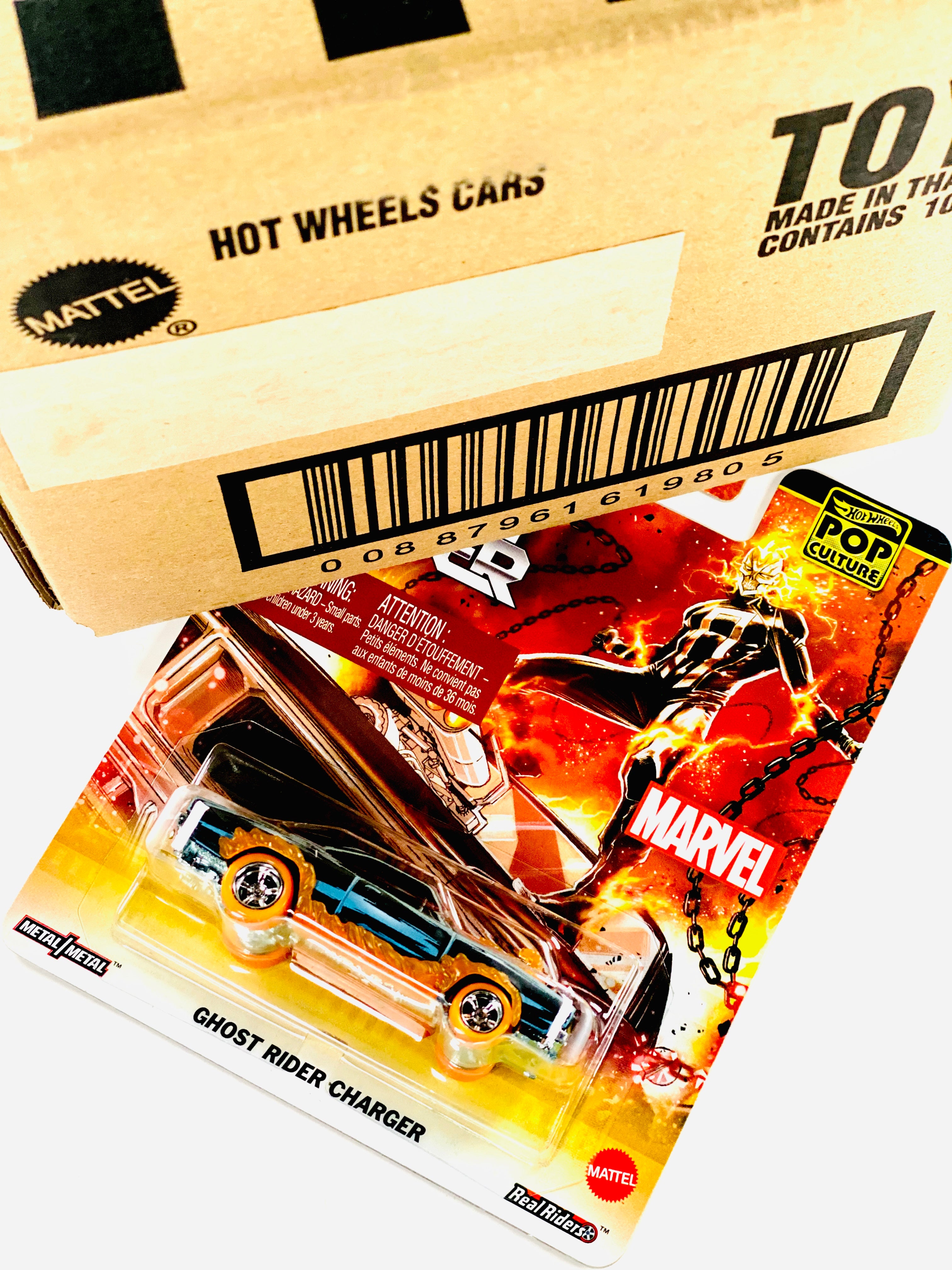 Hot Wheels Hot Wheels 2025 Pop Culture Case H Ghost Rider Charger Solid Pack (10 Cars)