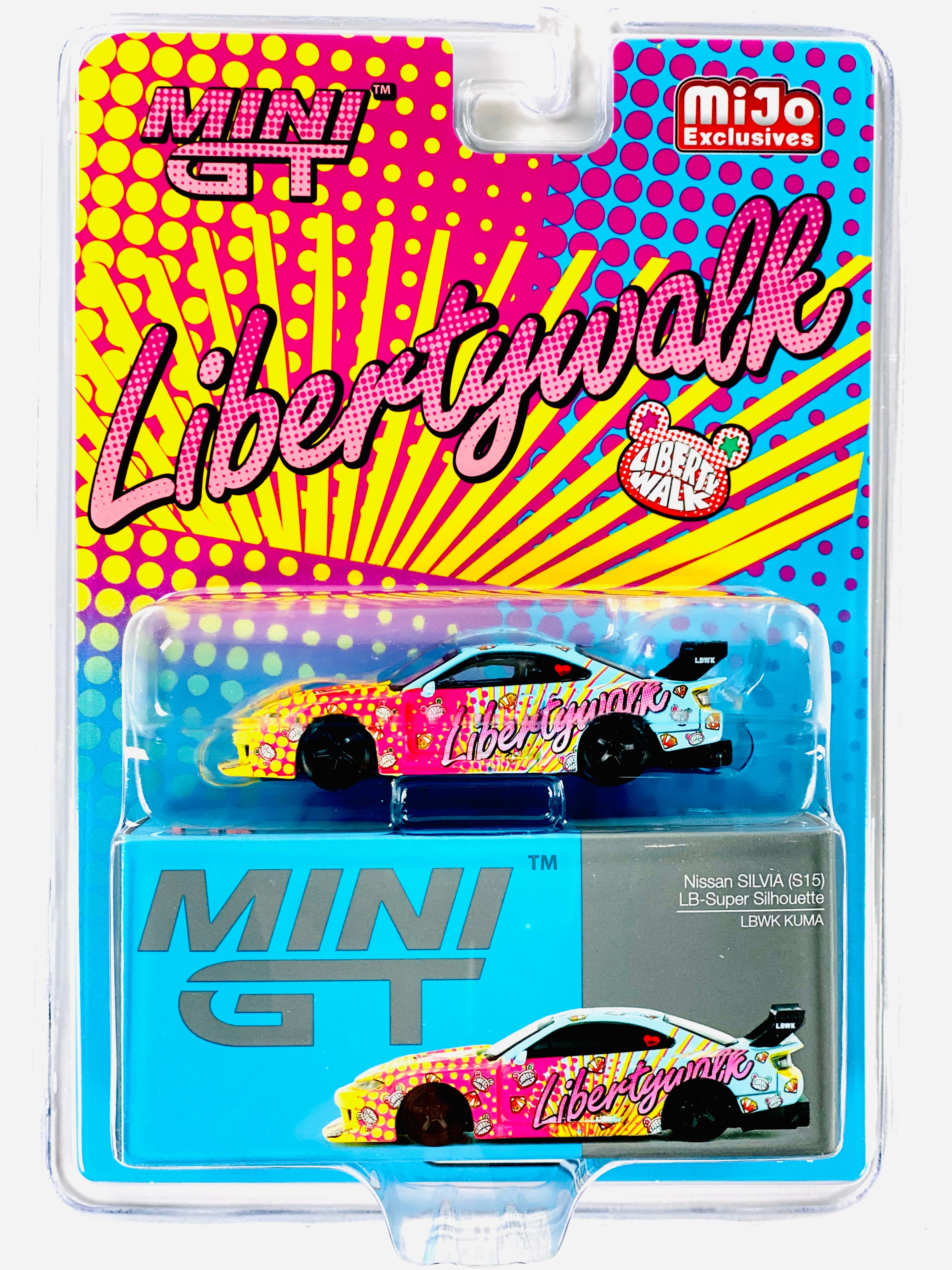 Mini GT Mijo Exclusive Nissan LB-Super Silhouette S15 SILVIA LB KUMA #743
