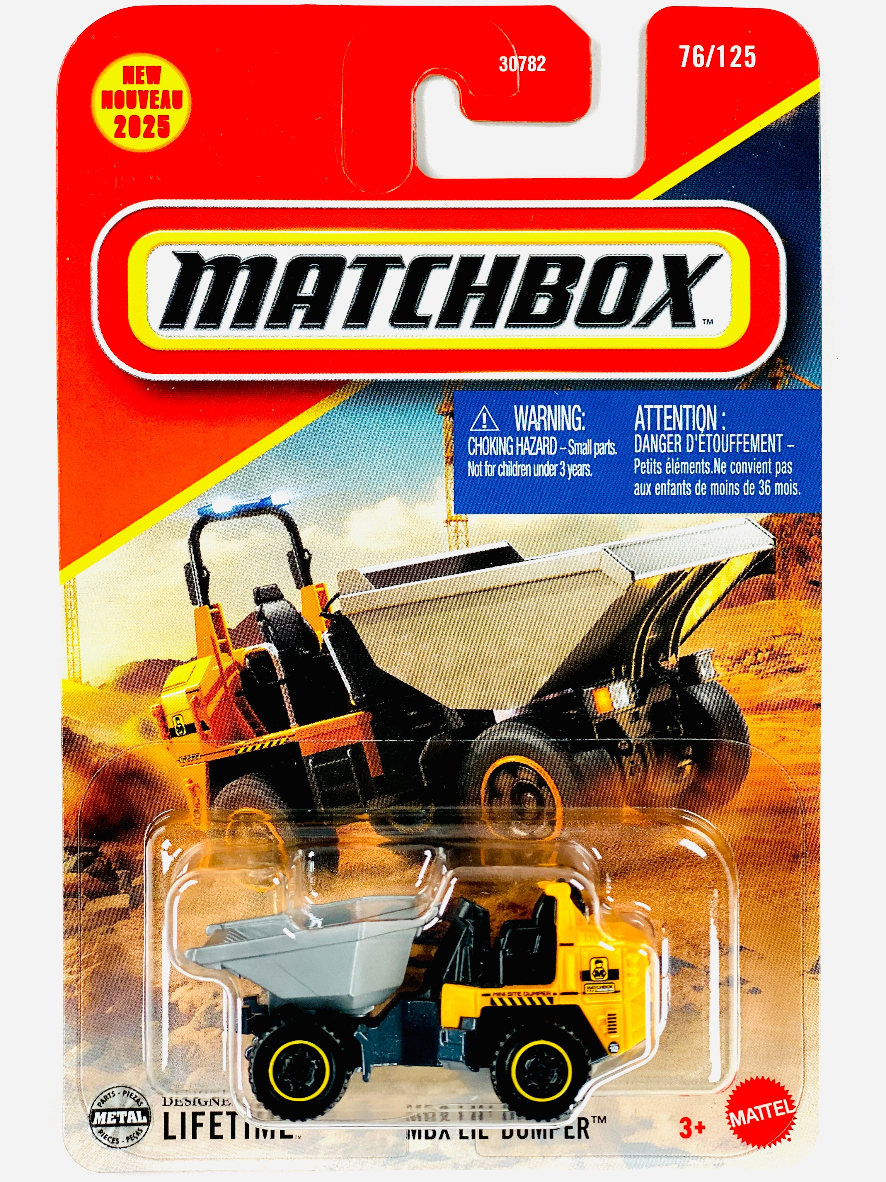 Matchbox 2025 Basic Case C MBX Lil' Dumper