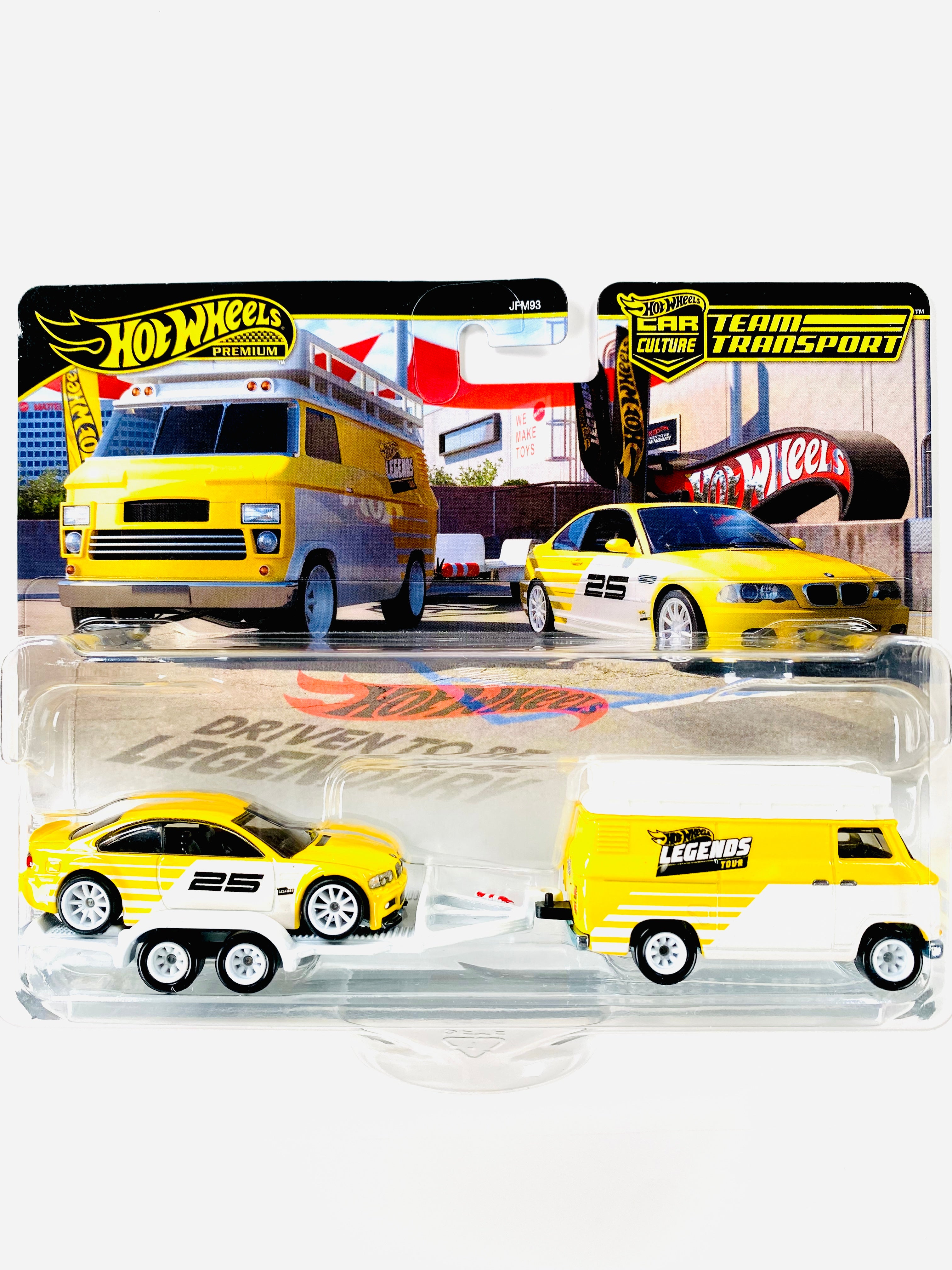 Hot Wheels 2024 Legends Tour Team Transport BMW M3 & HW Rally Hauler