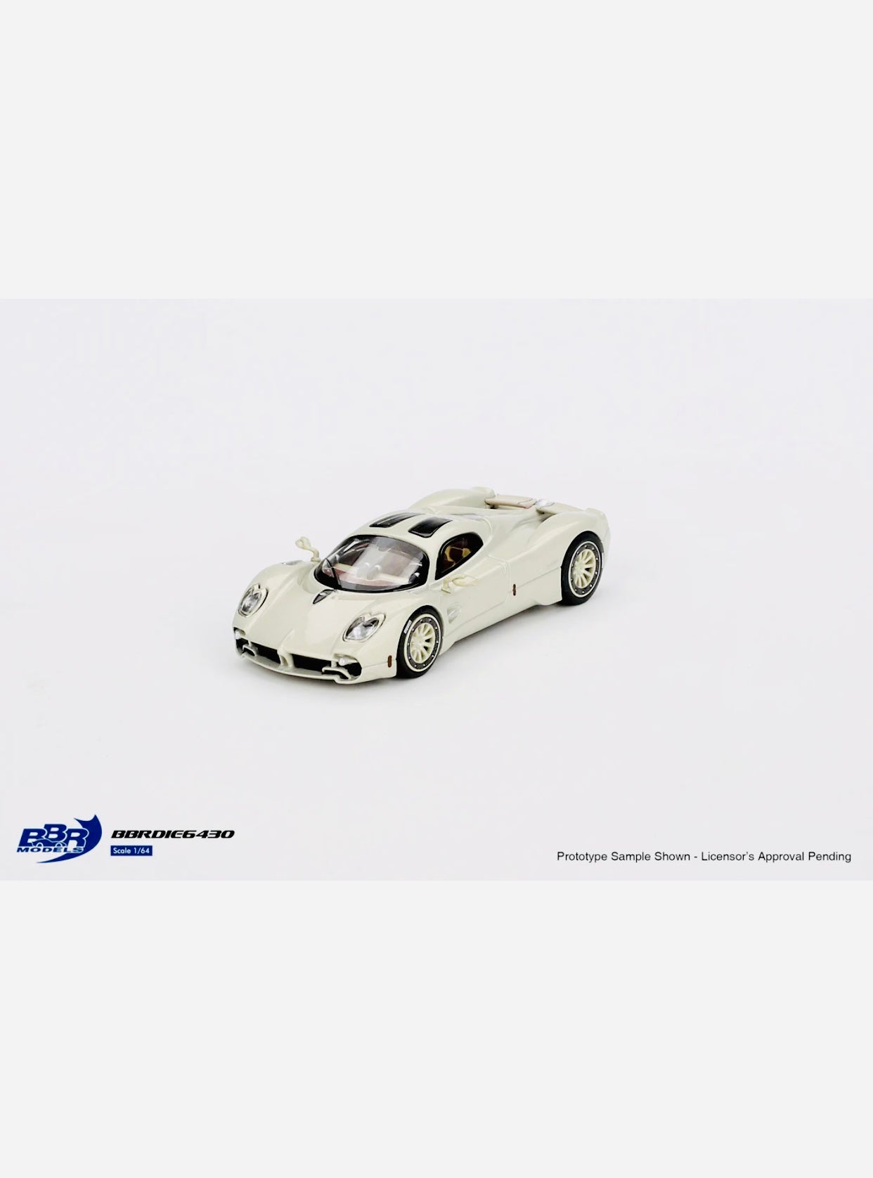 BBR Models Pagani Utopia Presentation Grigio Rinascimento