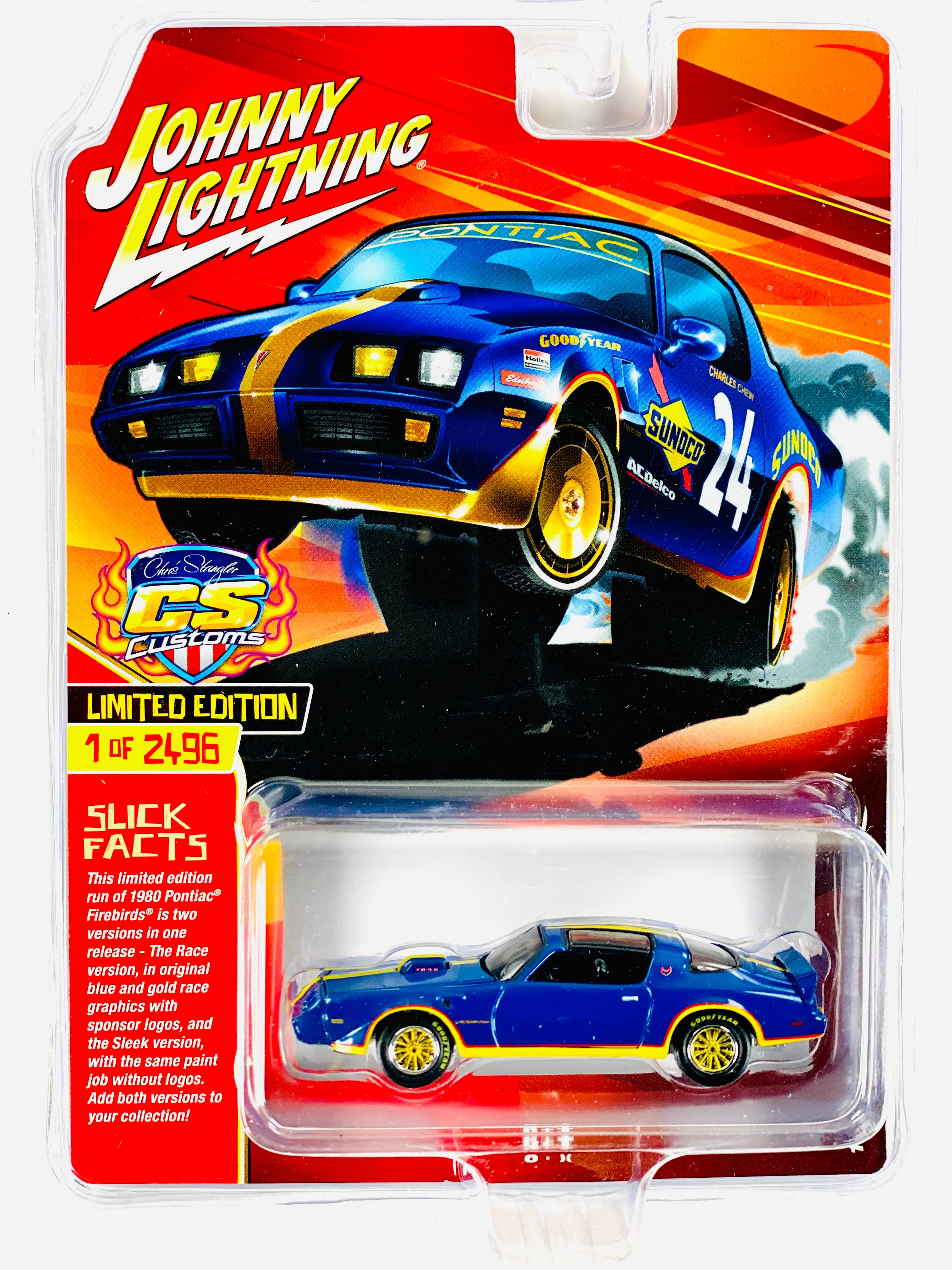 Johnny Lightning Sunoco Trans AM No Tampo