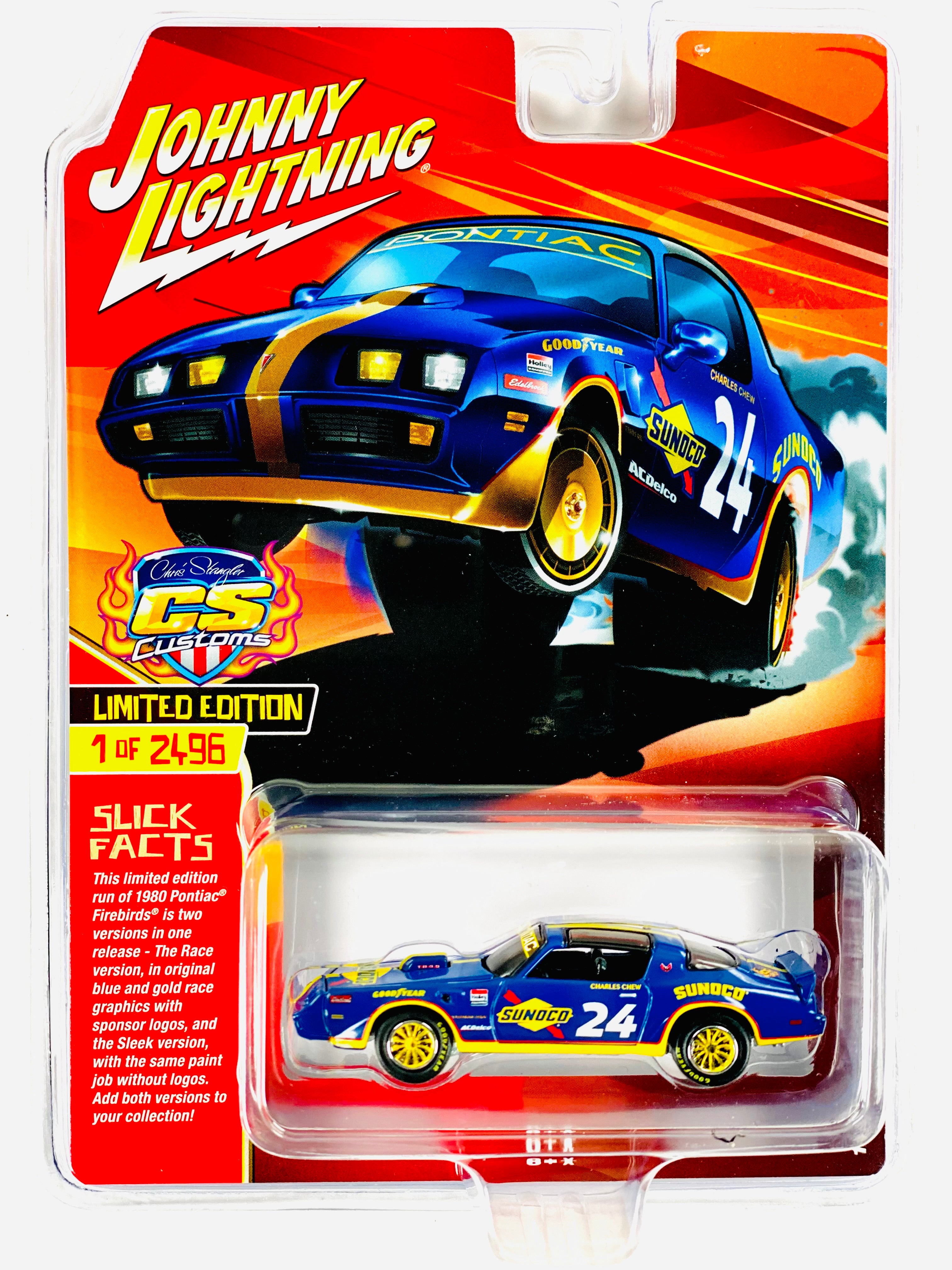 Johnny Lightning Sunoco Trans AM W/ Tampo