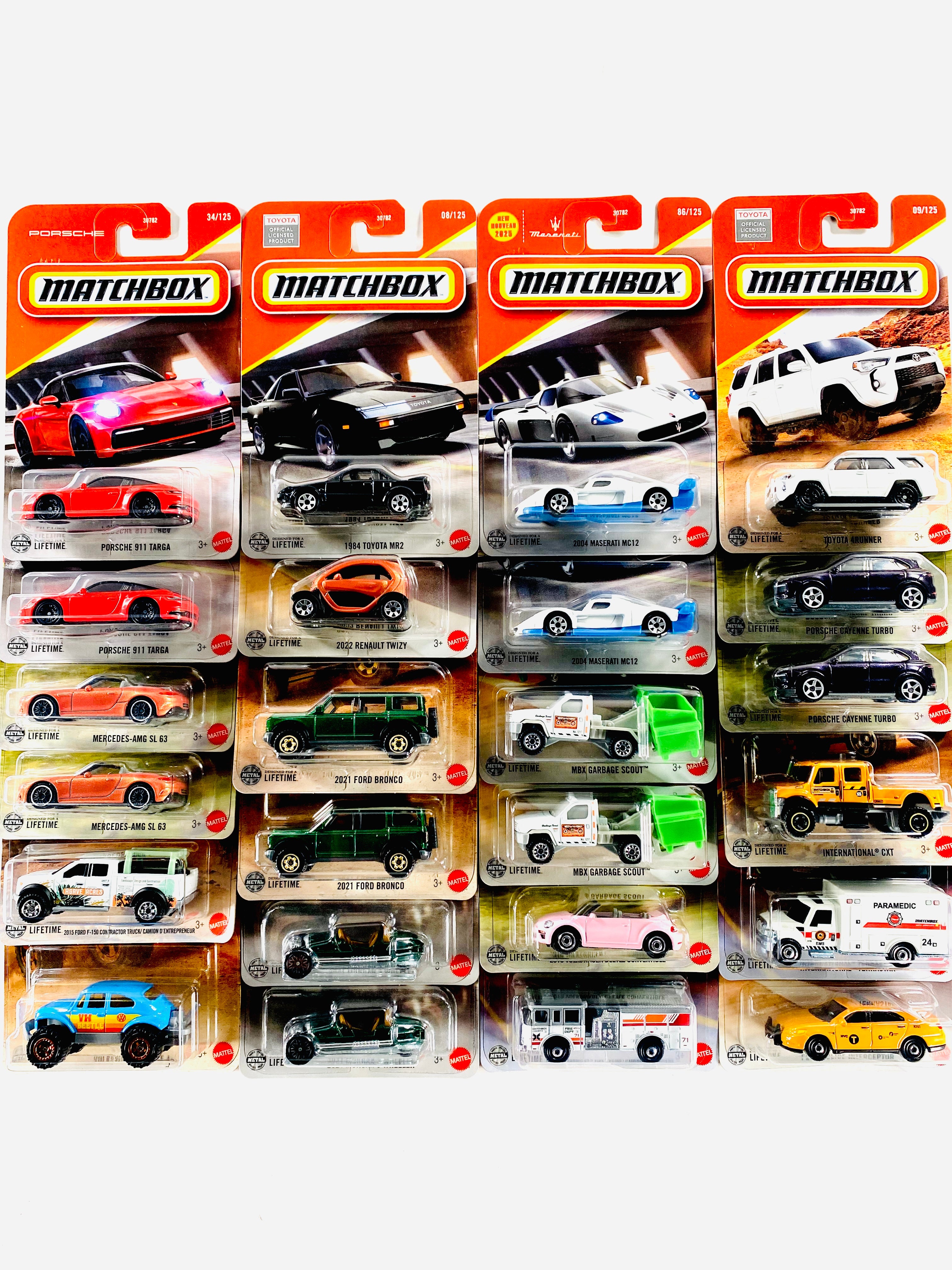 Matchbox 2025 Basic Factory Sealed Case H (24 Cars)