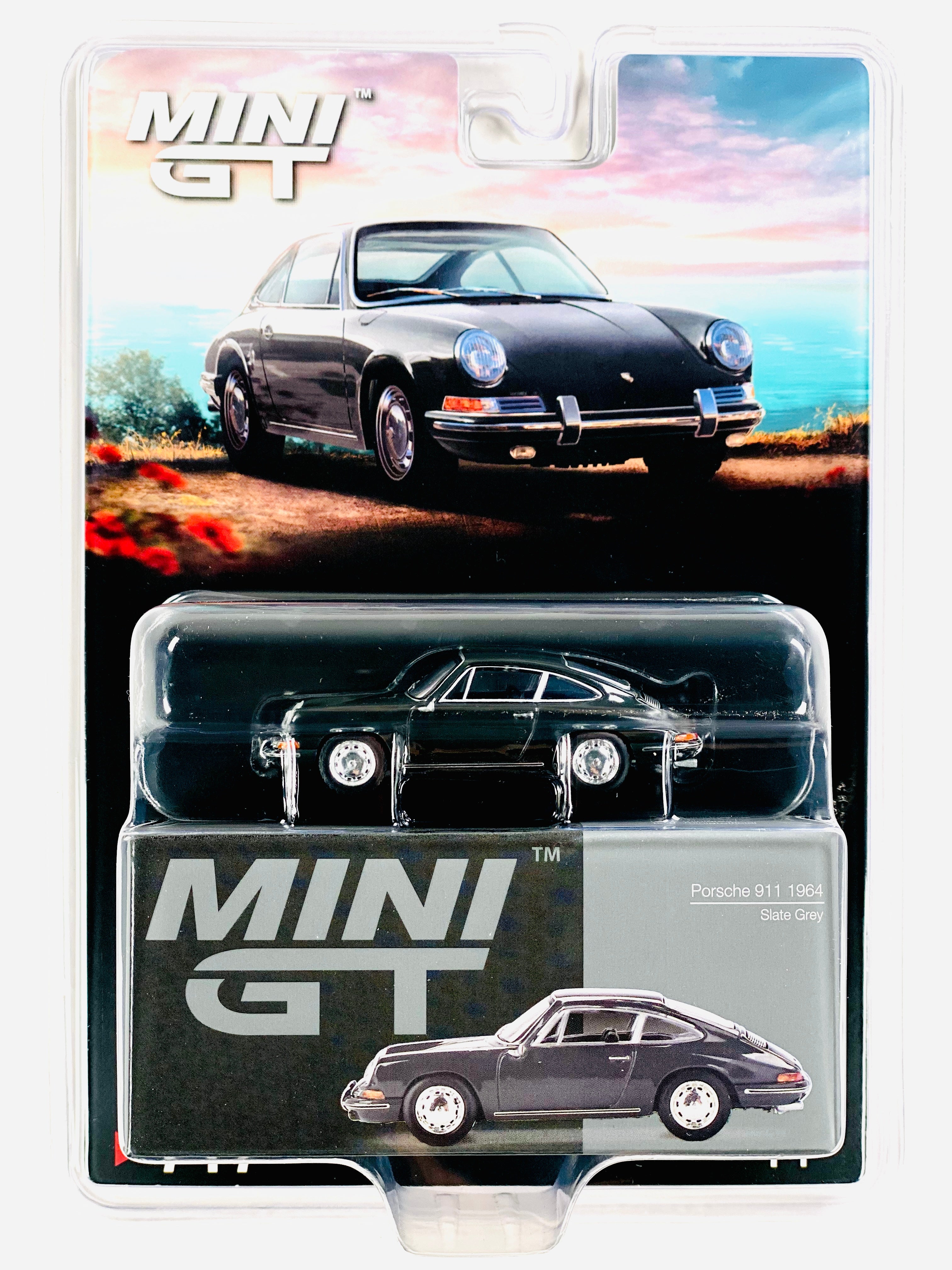Mini GT Mijo Exclusive Porsche 911 1964 Slate Grey #717